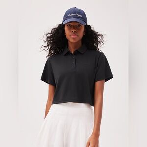 NWT Outdoor Voices Sport Polo Black S